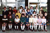 Mrs Watson's class at Eastrington school in 1978