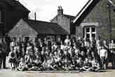 Whole of Eastrington school in 1960