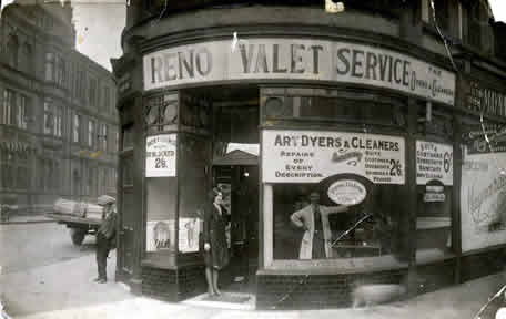 old photo of Reno Valet corner, Boothferry Road, Goole, Yorkshire