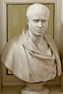 Bust of William Shearburn of Snaith Hall