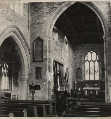 interior of St. Michael's church, Eastrington, East Yorkshire