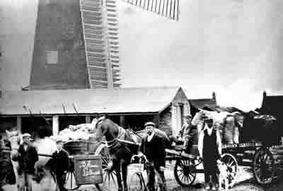 Gilberdyke mill, run by Bell Harrison family, East Yorkshire