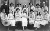 Goole: 'The Rustiques' Chapel Children With 'Romany', 1913