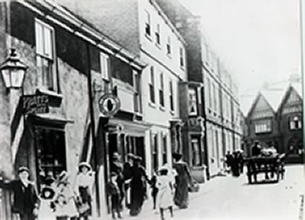 old photo of Bridgegate Howden