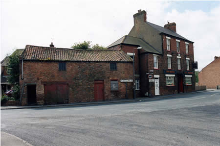 Station Hotel Howden and old farm buildings