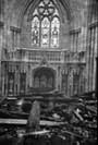 Howden Church After 1929 Fire, Showing Broken Bells