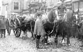 Howden Market Place: Funeral Of Cpl Usher