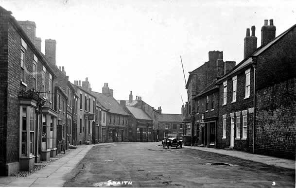 Old photo of Market Place, Snaith, Yorkshire